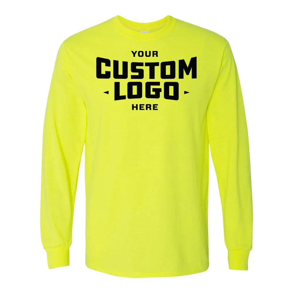 Custom Long Sleeve T-Shirt Full Color - Gildan 5400
