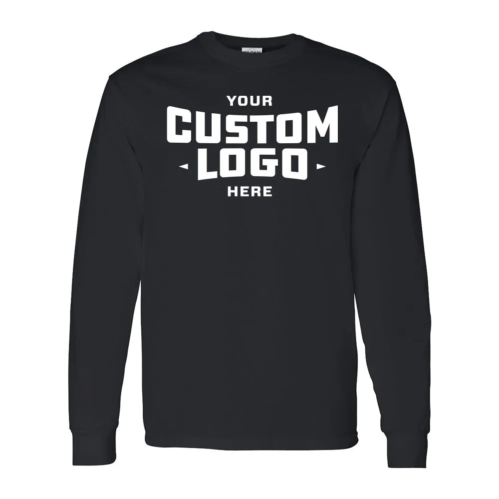 Custom Long Sleeve T-Shirt Full Color - Gildan 5400