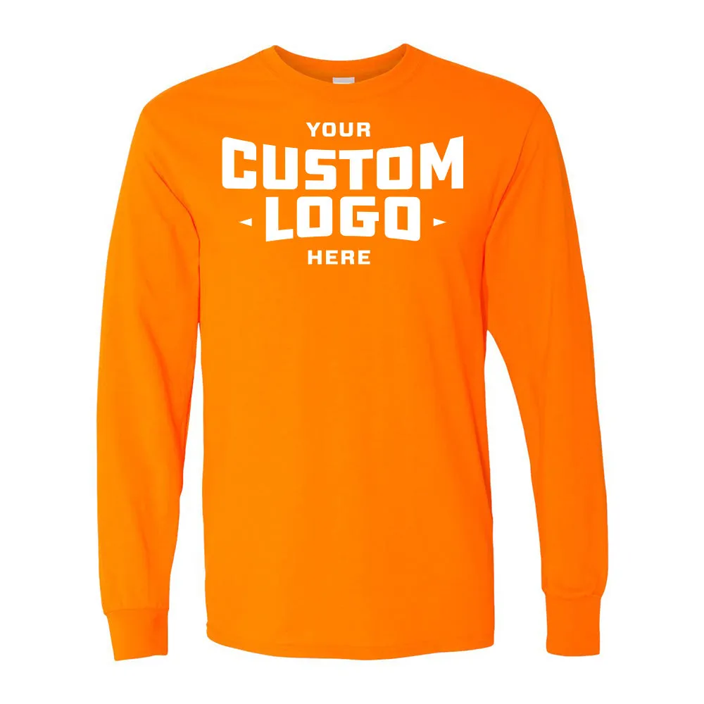 Custom Long Sleeve T-Shirt Full Color - Gildan 5400