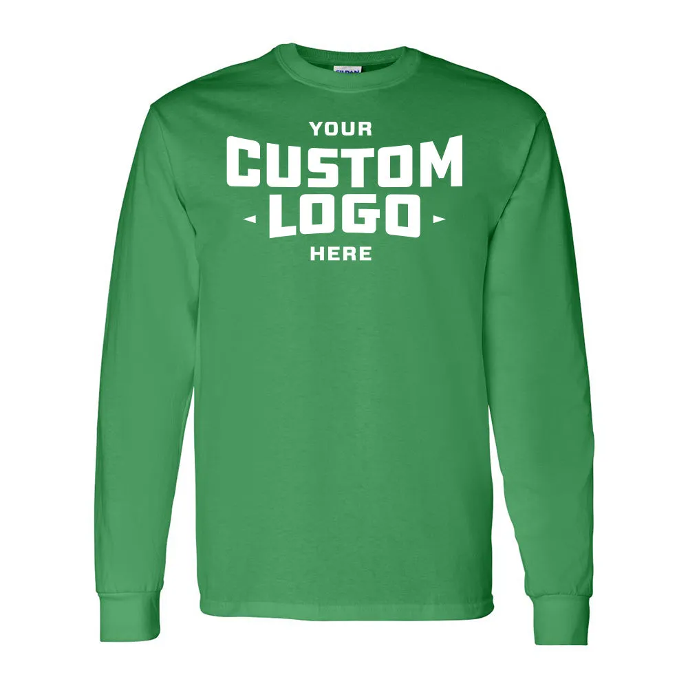Custom Long Sleeve T-Shirt Full Color - Gildan 5400