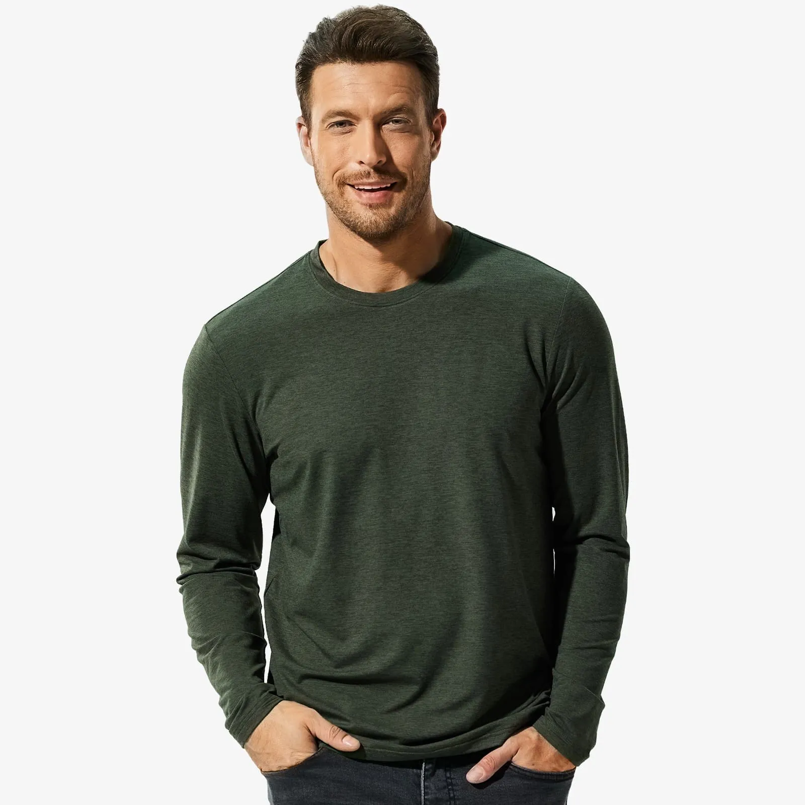 Men's Athletic Tee Shirts Super Soft Crew Neck T-Shirts
