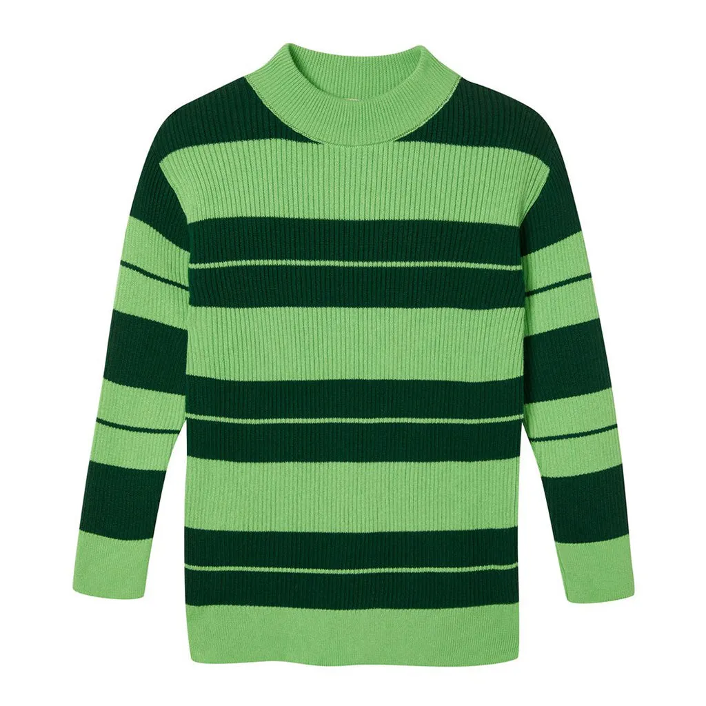 Sweater Rib Relaxed Jade