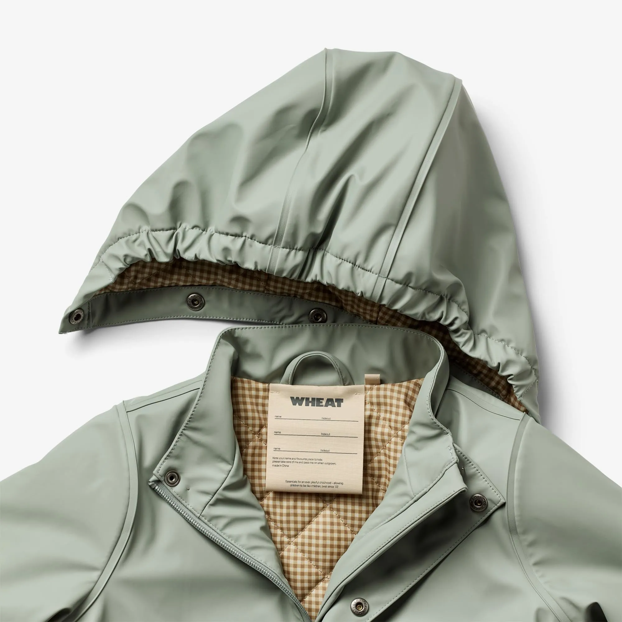 Thermo Rain Coat Aju - spring ocean