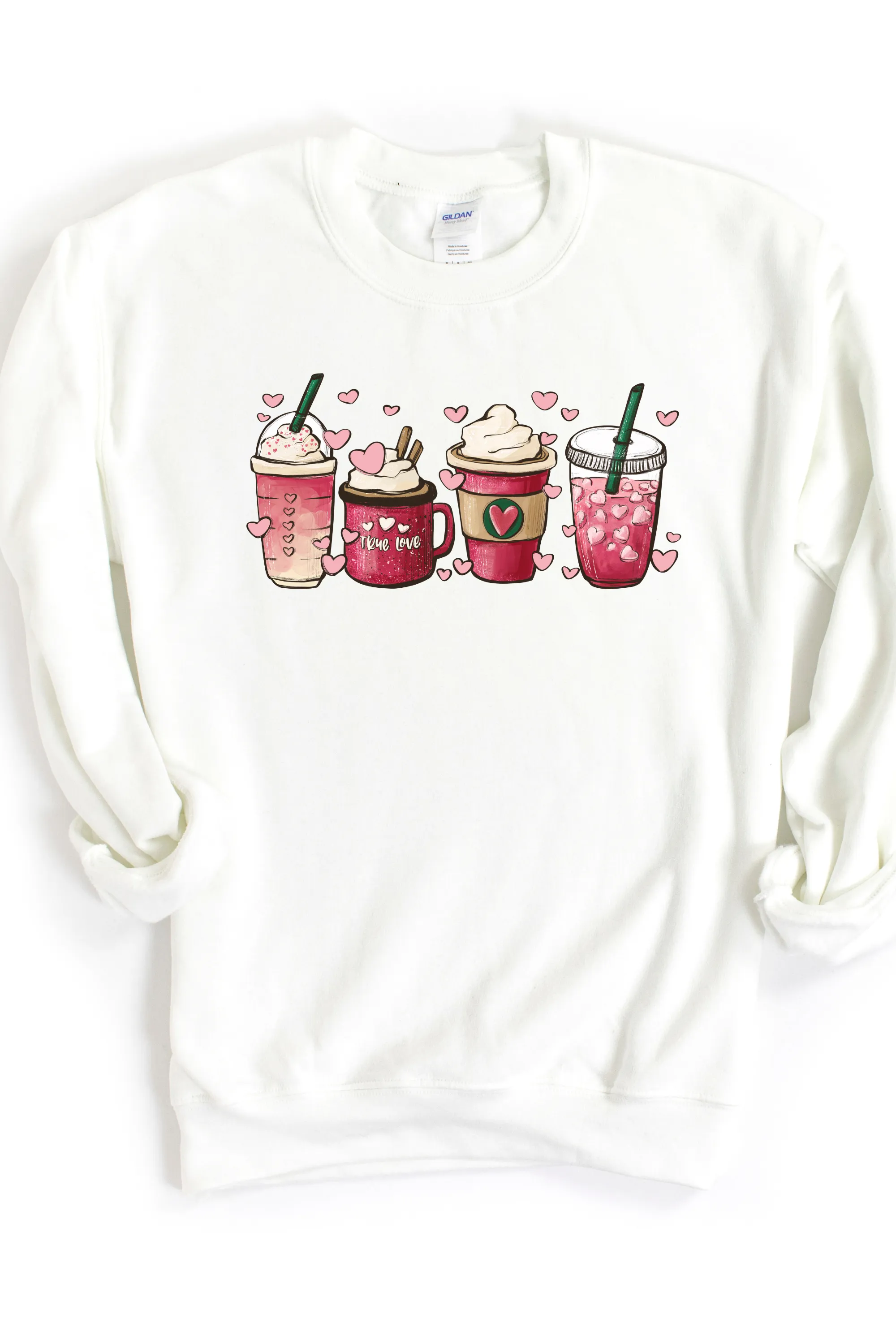 VALENTINE LATTE SWEATSHIRT