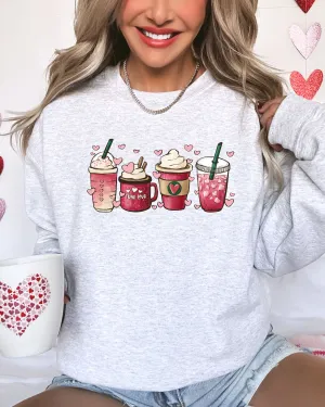 VALENTINE LATTE SWEATSHIRT